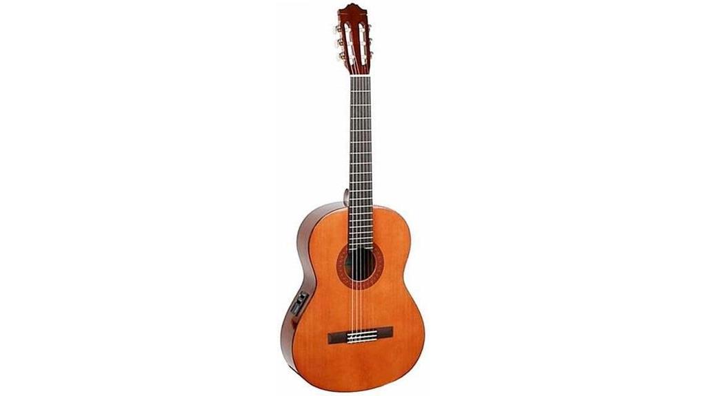 classical guitar with electronics