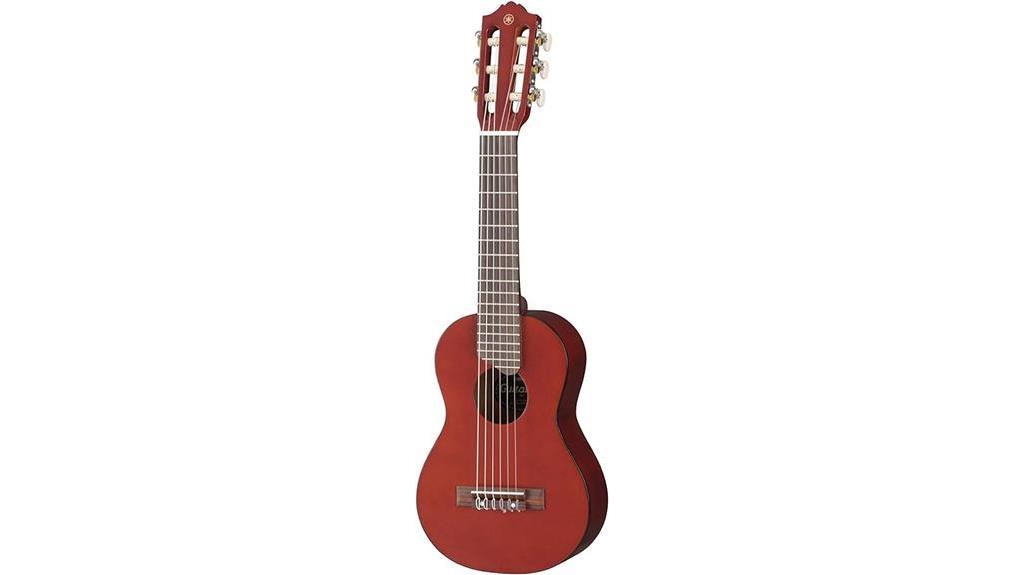 guitalele with six strings