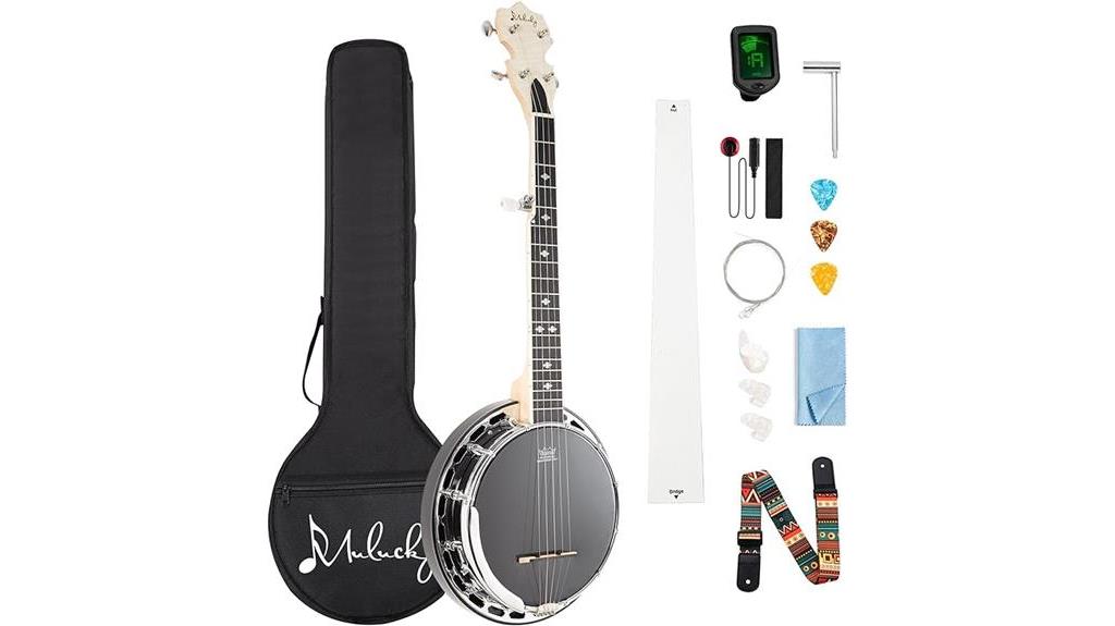 mini 5 string travel banjo